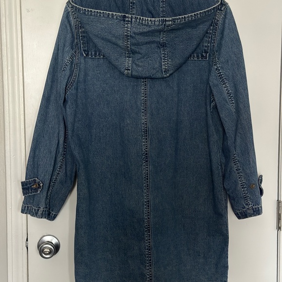 Vintage Ralph Lauren Hooded Denim Chore Jacket - Picture 3 of 8